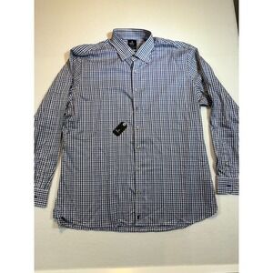 Johnnie-O Top Shelf Mens XXL Long Sleeve Button Down Checkered Shirt
